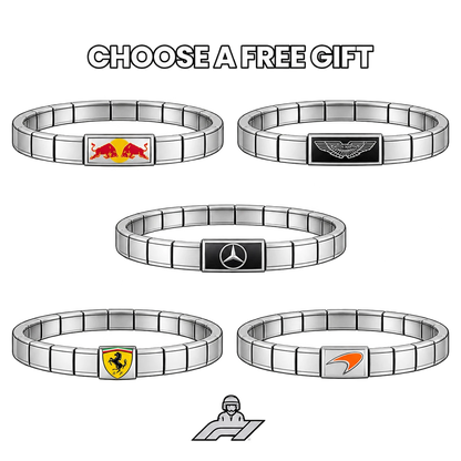 Choose a free gift: team bracelets