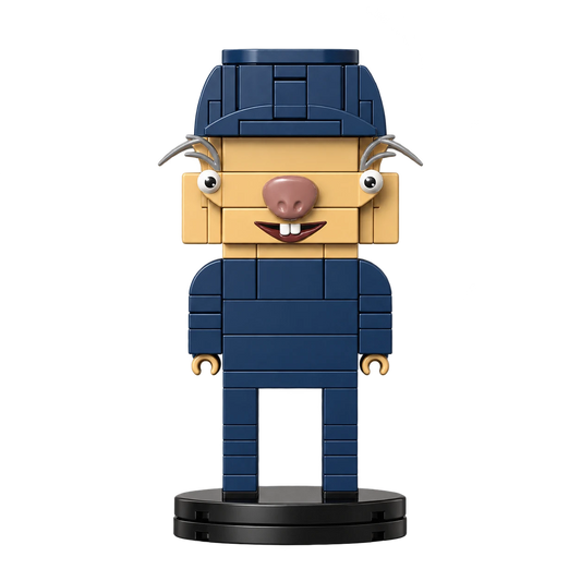 Max Sid brick-built minifigure
