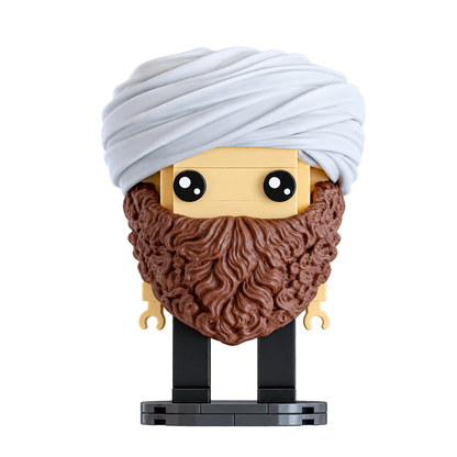 Osama Bin Tonelli brick-built minifigure